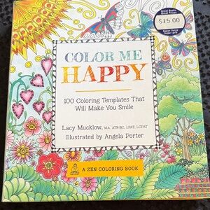 Color Me Happy Coloring Book